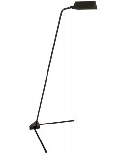 House of Troy VIC925-BLK Victory Floor Task Lamp